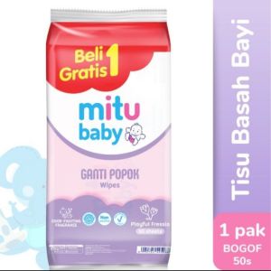 MITU Baby Wipes Tisu Basah Bayi Aman untuk Newborn