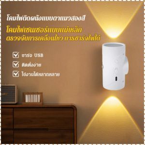 โคมไฟอัจฉริยะ อัตโนมัติ ไฟ led ปรับมุมได้ เปิดไฟ ติดเอง ติดตั้งง่าย ครอบครัว บ้าน พับได้