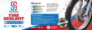 Cairan Tubeless Tubles Shokuro Original Anti Ban Bocor Penambal Ban Tire Sealant 350ml