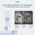Kem chống nắng GSC+ MELA BRIGHT UV DEFENSE GSC+. 