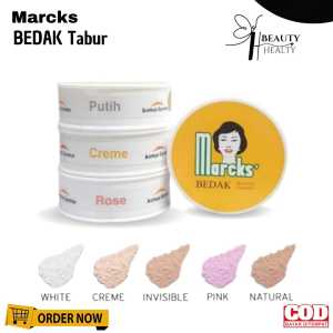 Bedak Marcks Tabur Marcks Classic 40gram Bedak Marcks Tabur Beauty Powder Bedak Marcks Kemasan Baru