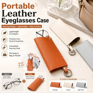 Eyeglasses Hanging Bag Soft Lining Sealability Eyeglasses Bag Comfortable Hand Feeling Travel Essentials