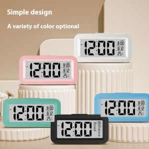 High Volume Alarm Clock Student Wake up Electronic Clock Simple Multifunctional Bedside Mini Desktop Clock