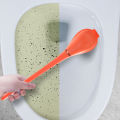 Hygienic Toilet Brush Flexible Toilet Brush Flexible Silicone Toilet Bowl Brush Set with Wall Mount Easy Cleaning No Tangling Hair Modern Design Perfect for Homes. 