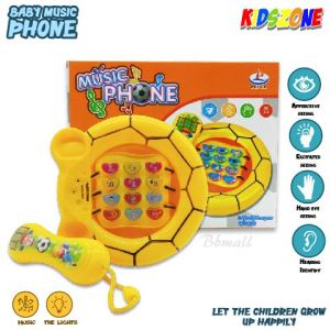 Football Baby Phone With Music & Light Nursery Musical Toys For 3