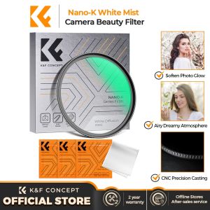 K&F CONCEPT NANO-K White Pro Mist Filter 18-layer Multi-coating Film Effect Filter for Portraits and Landscapes