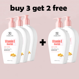 LYDIMON Vitamin E Nourishing Body Milk whitening body lotion whitening cream 400ml moisturizing skin care whitening lotion moisturizing smooth deep moisturizing anti-cracking exfoliating