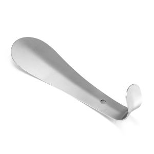 JESJELIU Comfort and Built for Durability Travel Stainless Steel Dont bend over Shoe Horn Metal Shoe Wearer