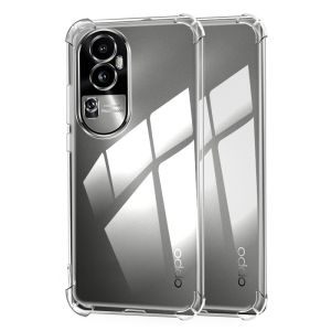 For Oppo Reno10 9 pro plus 10pro 10proplus 10pro+ Reno10 Reno10Pro 5G 2023 Phone Case Transparent TPU Shockproof Casing Protection Anti-fall Back Cover