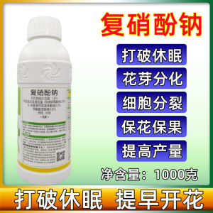 复硝酚钠水剂复硝酸钠复销酚呐酚纳草莓促花芽分化生根壮苗解害