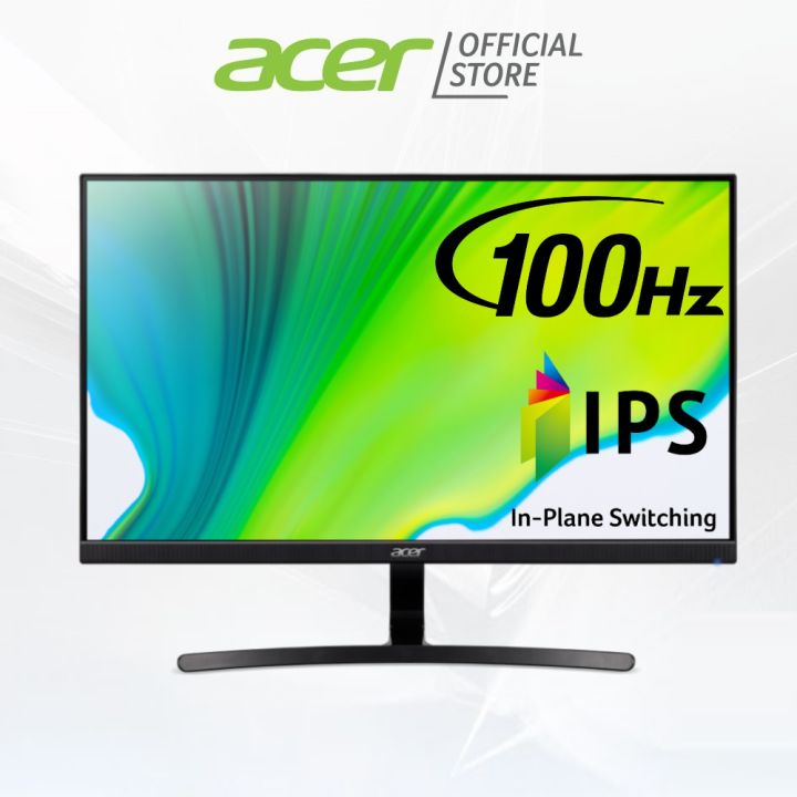 Acer K3 Series K243Y E 23.8Inch FHD IPS Monitor with 1 MS Response