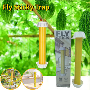 Fly Stick for Sticky Trap for Gnats Flying Catcher Indoor or Outdoor Use Home Fly Attractant for Farm Garden