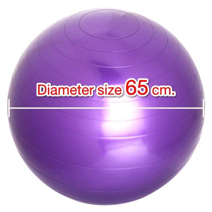 Yoga Ball Anti Burst Exercise Aerobic Fitness Stability Exercise 65CM   26e723ba55befce507a412adf0b27c1b  720x720q80 