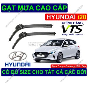 Gạt Mưa Bền Đẹp Kính Lái Hyundai i20 Cặp Gạt Mưa Kính Lái Hyundai i20.. Có Đủ Size Cho Các Đời Xe Hyundai i20..