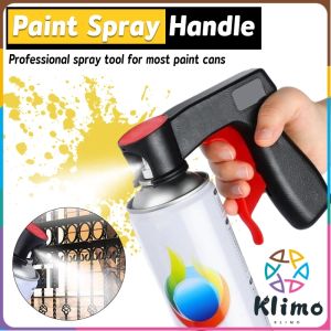 Klimo Universal Reusable Plastic Portable Spray Paint Handle for Car/Wheel/Wall DIY Painting Assistance