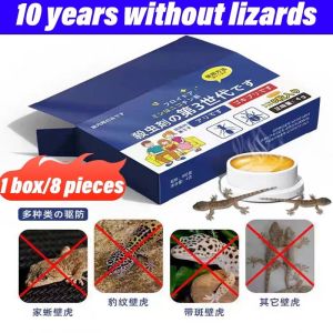 Seleked Racun cicak Ubat cicak paling berkesan Lizard repellent 8 Pcs/Box Lizard killer Gecko repellent Racun cicak paling kuat壁虎毒药 杀壁虎 防壁虎药