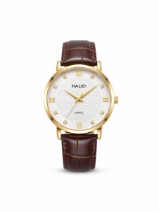 Đồng Hồ Nam Halei HL545 Cặp Đôi Tình Nhân Dây Thép Không Gỉ Mặt Tròn Máy Nhật Chính Hãng Chống Nước 3ATM Thời Trang Cao Cấp Tặng Pin Dự Phòng