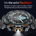 LIGE Bluetooth Call Smart Watch Men Full Touch Screen Sports Fitness Watch IP68 Waterproof for Android iOS + Box. 