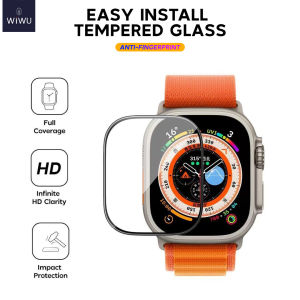 Wiwu 2in1 Easy Install with Guide HD Anti-Oil Anti-Fingerprint Scratch Resistant Film Screen Protector for Apple Watch ( 40mm / 41mm /42mm / 43mm / 45mm / 46mm / 49mm )