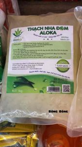 Thạch Nha Đam Aloka 1kg Topping Làm Trà Sữa Sữa Chua Trà Trái Cây