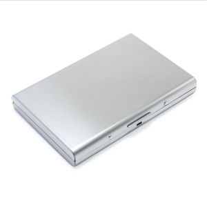 Slim Business Card Holder Aluminum Alloy Credit Card Box Pocket Business Card Case