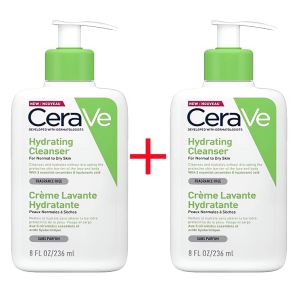 【SG Stock】CeraVe Hydrating Facial Cleanser (236ml) For oily skin Whitening Buy 1 Free 1
