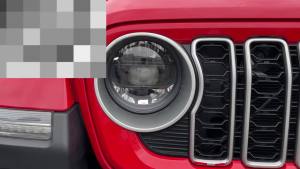mv1 Car Front Headlight Lamp Decoration Cover for Jeep Wrangler JL 2024+/for Jeep Gladiator JT 2024+ Exterior Accessories 3H1K9