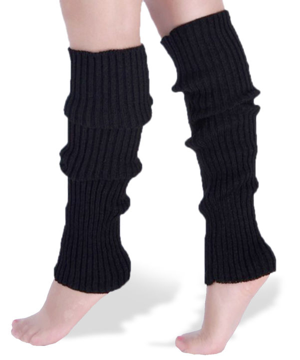 Leg Warmers Fluffy Lolly Fashion Winter Accessories Knit Socks