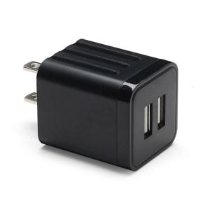 Two USB Mini Square Design for Efficient Device Charging and Travel Convenience