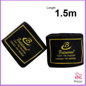 1คู่ ผ้าพันมือนักมวย อุปกรณ์มวยไทย ป้องกันมือเจ็บ Boxing wristband