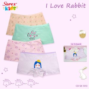Sorex CD Celana Dalam Anak Perempuan Boxer celana pendek SK1313 SK1300