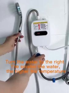 ArcticBreeze 3500W Instant Water Heater Constant Temperature Electric System Fast Heating Mini Shower Set Tankless Hot Water Boiler