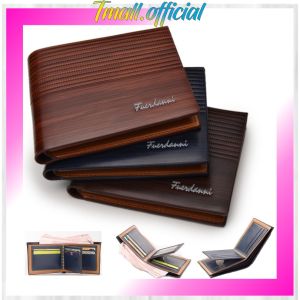 ❄ TMALL ❄ D020 Dompet Kulit Petak Pria Fuerdanni Kado Keren Elegan Wallet Grosir Murah Import COD