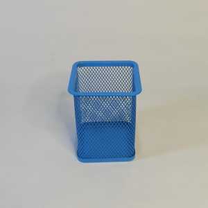 SOS Pen Stand Besi Segi/Bulat / Pen Holder / Pen Organizer / Tempat Pen/Pen Box