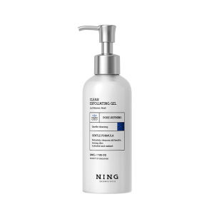new NING Exfoliating Gel 200g – Gentle Face Peeling Gel for Deep Pore Cleansing Brightening Oil Control & Skin Renewal Free Shipping