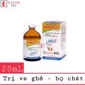 Thuốc tiêm trị ve ghẻ, bọ chét cho chó mèo - Bio Bivermectin 0.25% (20ml).