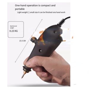 On Hand 40w 220v us plug electric engraver engraving carving pen plotter machine chisel tips on metal wood