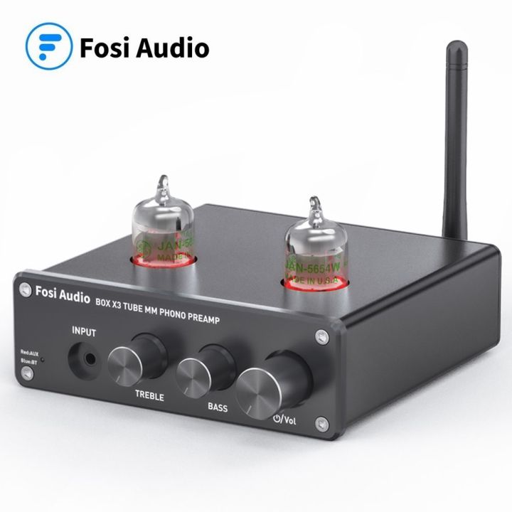 Fosi Audio Bluetooth Phono Preamp for Turntable Phonograph Preamplifier