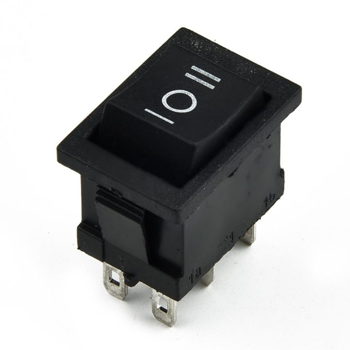 Rectangle On-off Black Rocker Switch Spst - CA