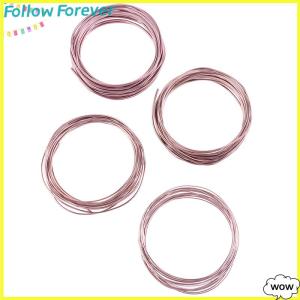 【Follow】【New Arrived】 COD บอนไซสายไฟ anodized อลูมิเนียม bonsai Training Wire รวม16.5ฟุต (สีน้ำตาล)