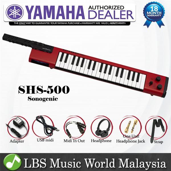 Yamaha SHS-500 37 Key Red Sonogenic Keytar Guitar Keyboard Piano ...