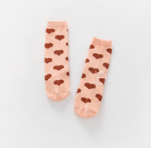 TOKO49 - Kaos Kaki Panjang Anak Balita Motif Love