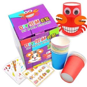 Bộ cốc giấy - ly giấy tạo hình trang trí cho bé đồ chơi thủ công đồ chơi trang trí mầm non