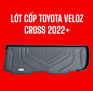 VELOZ – Riêng lót cốp MAXXCAR xe TOYOTA VELOZ CROSS 2022+ nhựa TPE nguyên sinh 5D tràn viền.