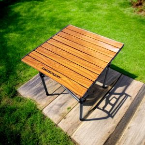Meja Lipat Outdoor Aluminium Meja Lipat Camping Meja Lipat Portable TaffSPORT AF59 53 x 51 x 50 cm
