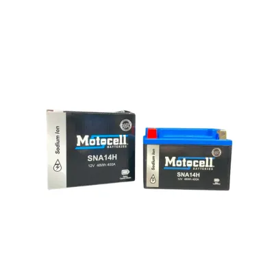 Motocell Sodium Ion Battery SNA14H (YTX12-BS / YTX14-BS) Motorcycle Motorbike Motor