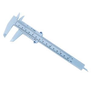 Thước Kẹp Thước Kéo Đo Lông Mày Bằng Nhựa 150mm Đo Lông Mày Chính Xác Mỹ Phẩm Trang Điểm