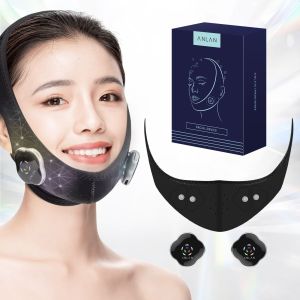ANLAN Thiết Bị Nâng Cơ Mặt EMS Đai Định Hình Giảm Béo Mặt Chống Nhăn Làm Đẹp Da Máy Mát Xa