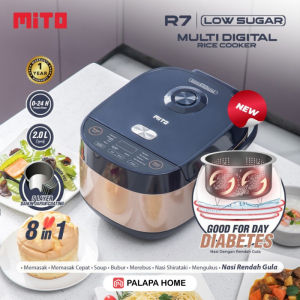 RICE COOKER MITO R7 GLOW/RICE COOKER LOW SUGAR MITO 2 Liter - 8 Fungsi