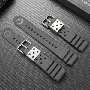 For Seiko NO.5 SRP601J1 SRP599J1 SRP605J2 22mm silicone watchband Men sports Waterproof rubber watch strap Replace accessories2026